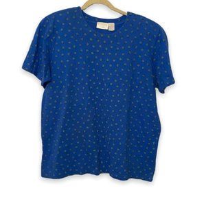 Vintage Liz Claiborne Daisy Short Sleeve T-Shirt (361)